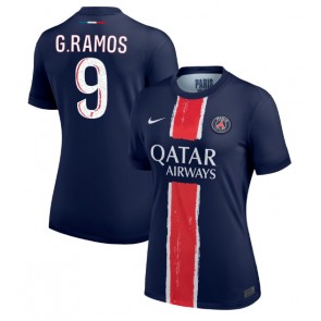 Paris Saint-Germain Goncalo Ramos #9 Replika Hjemmebanetrøje Dame 2024-25 Kortærmet